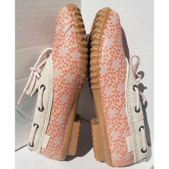 JBU By Jambu Women's Gwen Garden Ready Peach Floral Duck Shoes 7M (JB19GGR69) - Picture 5 of 12